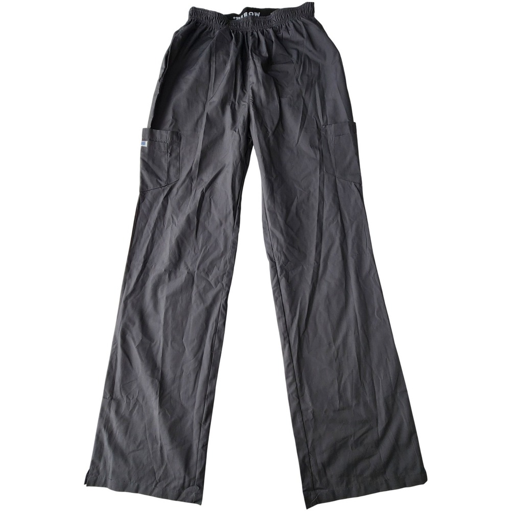 MOBB Scrub Pants Mens Large Tall Charcoal Grey Cargo‎ 312P Medical Nursing Nurse
